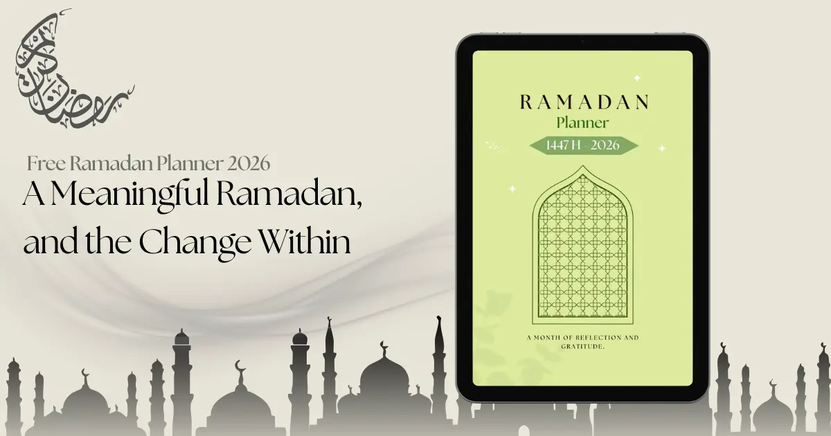Free Ramadan Planner PDF 2026